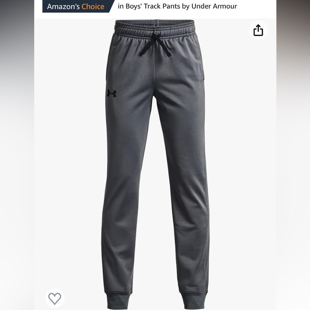 Under Armour Boys' Brawler 2.0 Tapered Pants GUC. Pet free/smoke free home.